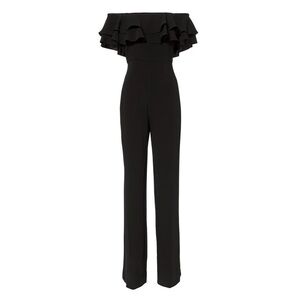 INTERMIX Black Jumpsuit Versatile Chic Style
